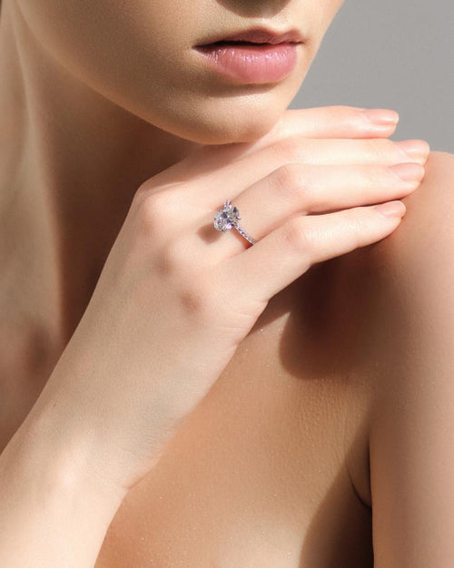 Ayo – solitaire taille ovale