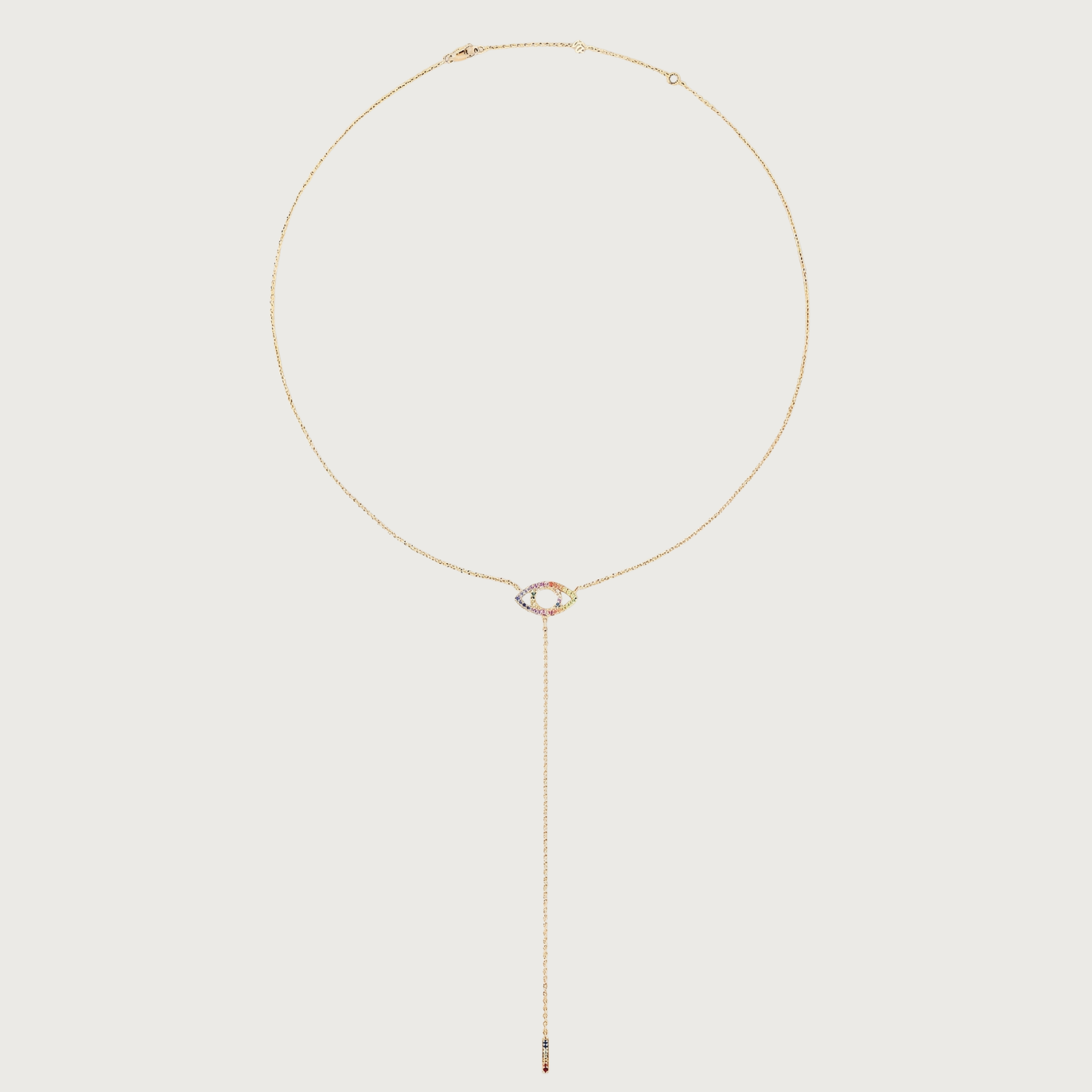 Collier Anima Œil arc-en-ciel
