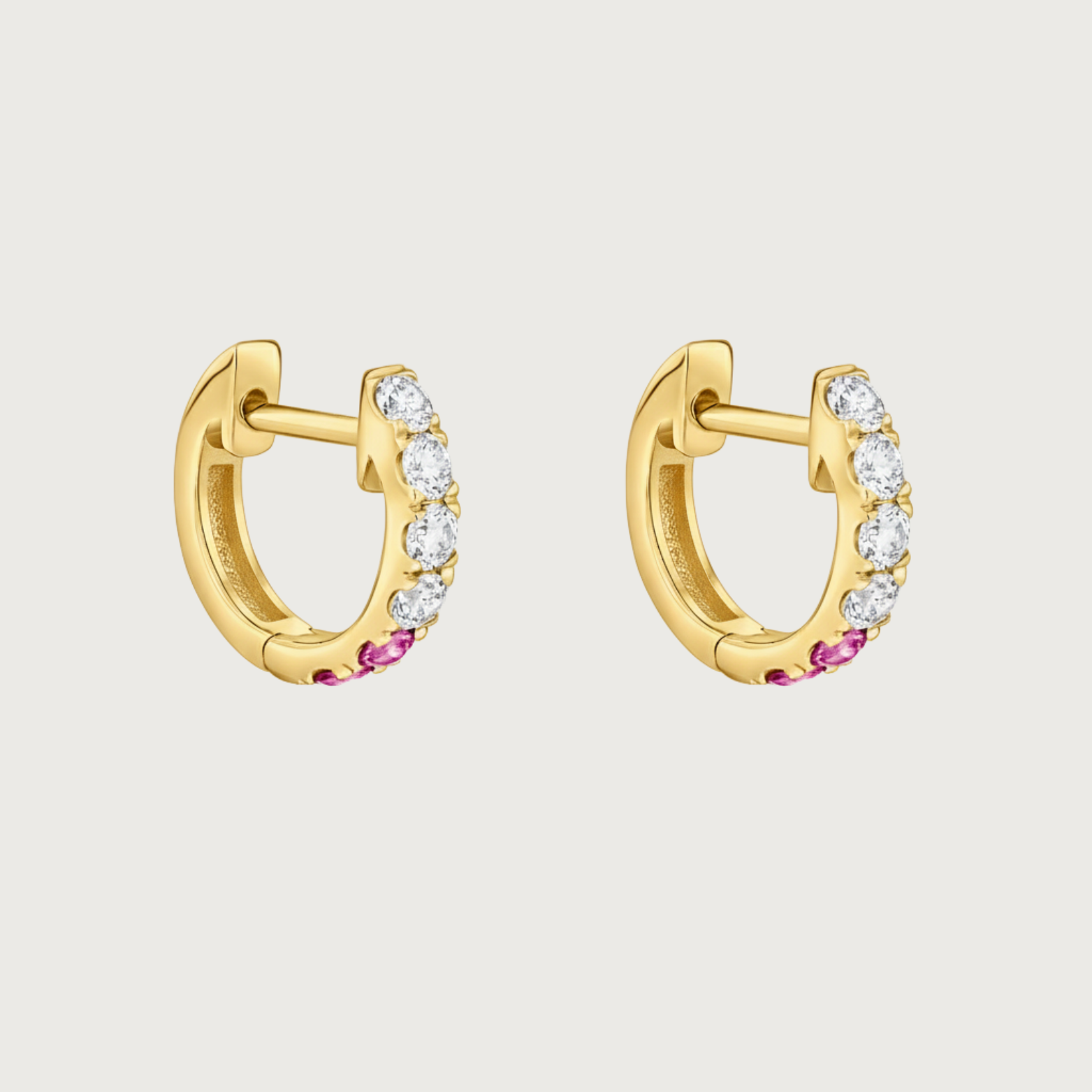 Créole Journey en diamants et saphirs roses