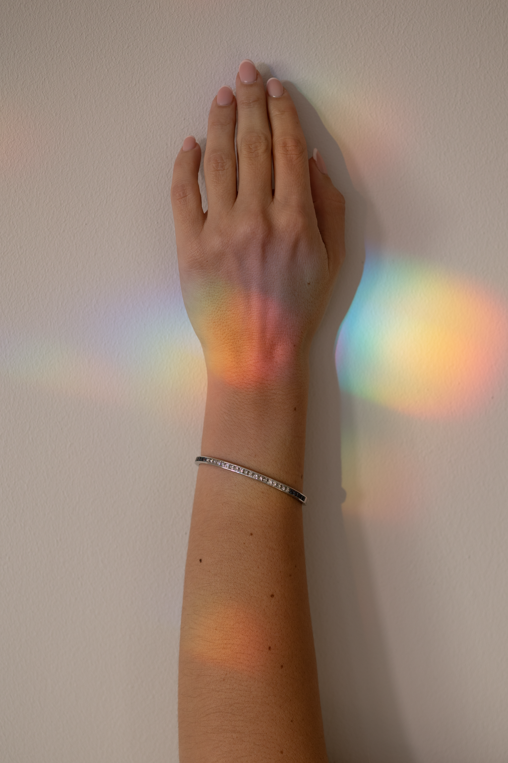 Bracelet Ortus en diamants et saphirs jaunes, or jaune 18 carats