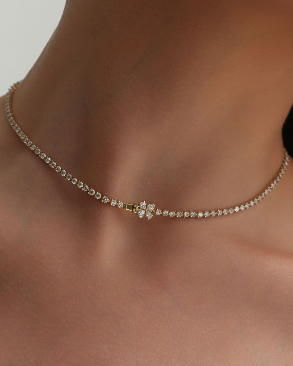 Collier tennis Sané