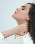 Bracelet jonc ouvert Tala