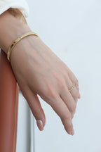 Bracelet jonc ouvert Tala